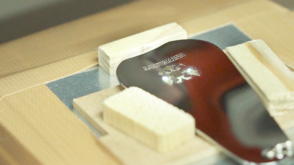 レーザー印刷文字無し